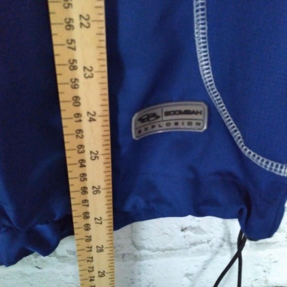 Boombah Softball Baseball Jersey Shirt Mens Medium Blue Moisture Wicking - Picture 8 of 9
